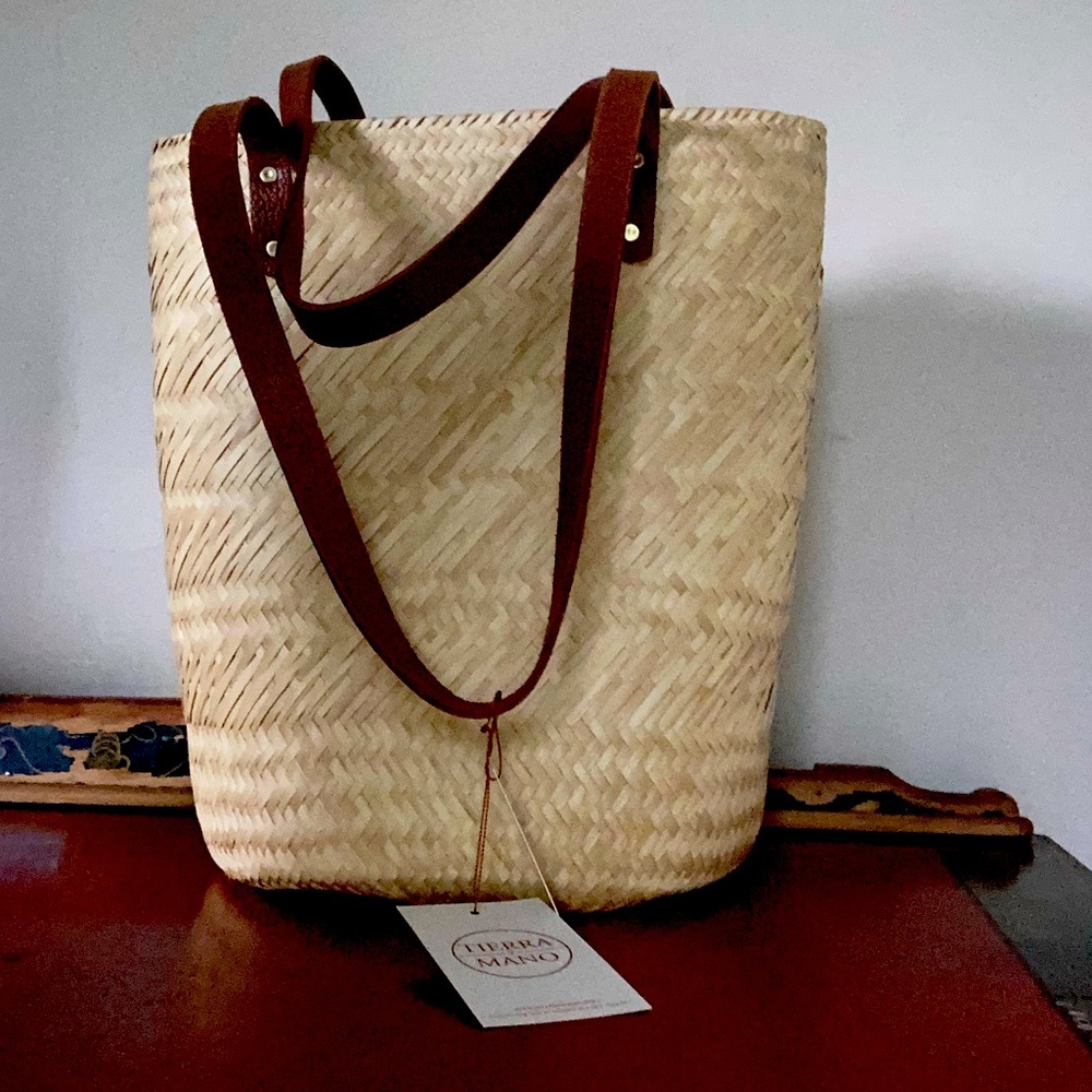 Madewell Woven Straw Purse
